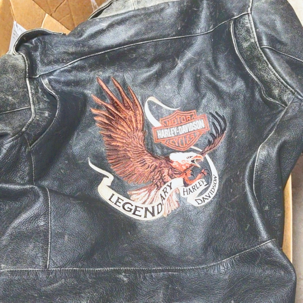 Already Davidson vintage leather coat 30 Years Young Still Looks Amazing